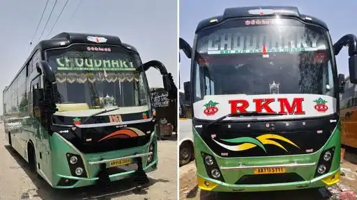 Choudhary Travels Bus-Front Image