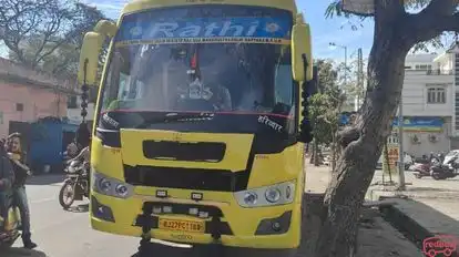 Rathi Travels Agency Bus-Front Image