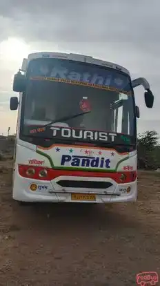 Rathi Travels Agency Bus-Front Image