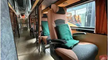 Deltin Travels Bus-Seats layout Image