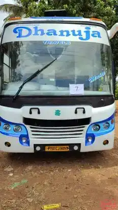 Dhanuja Travels Bus-Front Image