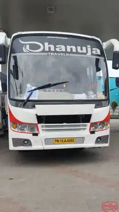 Dhanuja Travels Bus-Front Image