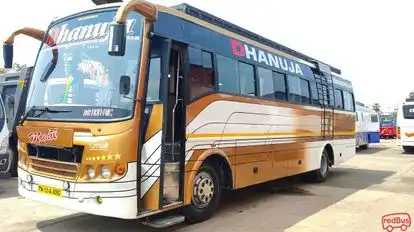 Dhanuja Travels Bus-Front Image