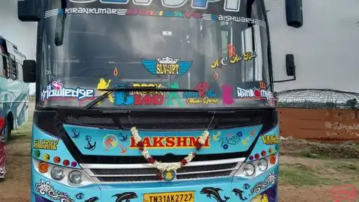 SLV JPT Tours and Travels Bus-Front Image