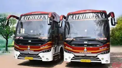 Rathimeena Travels A Bus-Front Image