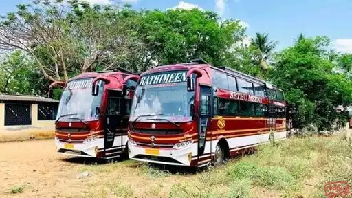 Rathimeena Travels A Bus-Front Image