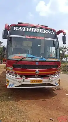 Rathimeena Travels A Bus-Front Image