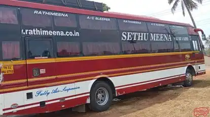 Rathimeena Travels A Bus-Side Image