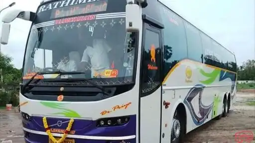 Rathimeena Travels A Bus-Front Image