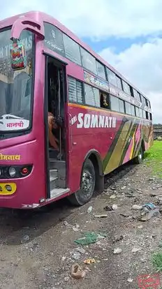 Somnath Travels Indore Bus-Side Image