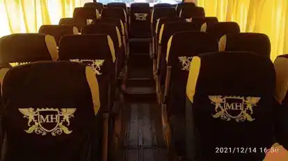ASHIRWAD TOURS AND TRAVELS Bus-Seats layout Image