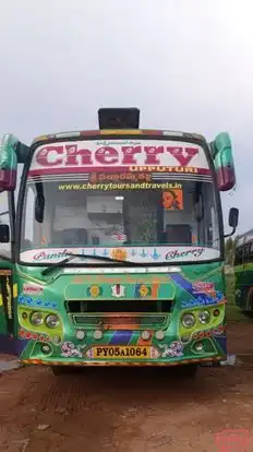 Cherry tours&travels Bus-Front Image