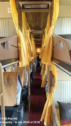 Cherry tours&travels Bus-Seats layout Image