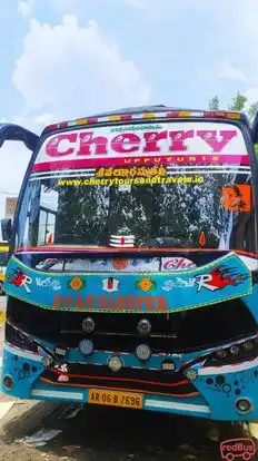 Cherry tours&travels Bus-Front Image