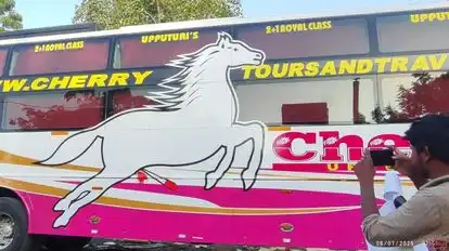 Cherry tours&travels Bus-Side Image