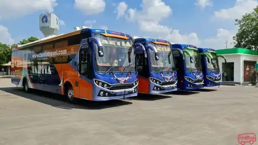 Tantia Travels & Cargo Bus-Front Image