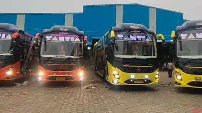Tantia Travels & Cargo Bus-Front Image