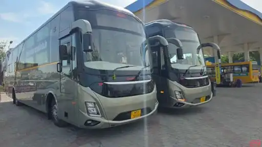 Sahu Travels Bus-Front Image