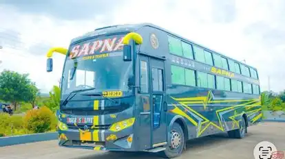 Sapna Tours and Travel Bus-Front Image