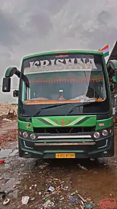 Krishna travels Bus-Front Image