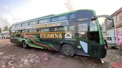 Krishna travels Bus-Side Image