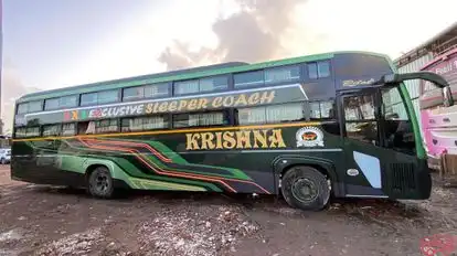 Krishna travels Bus-Side Image