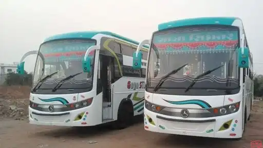 Goga Sikotar Travels Bus-Front Image
