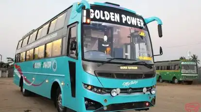 GOLDEN POWER TRAVELS Bus-Side Image