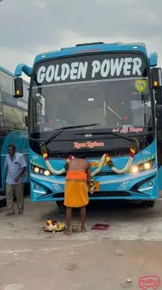 GOLDEN POWER TRAVELS Bus-Front Image