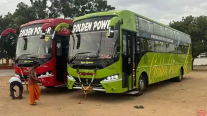 GOLDEN POWER TRAVELS Bus-Front Image