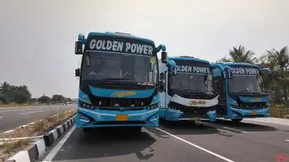 GOLDEN POWER TRAVELS Bus-Front Image