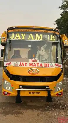 JAY AMBE TRAVELS Bus-Front Image