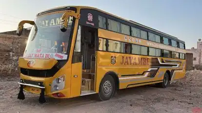 JAY AMBE TRAVELS Bus-Side Image