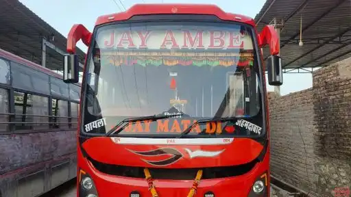 JAY AMBE TRAVELS Bus-Front Image