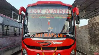 JAY AMBE TRAVELS Bus-Front Image