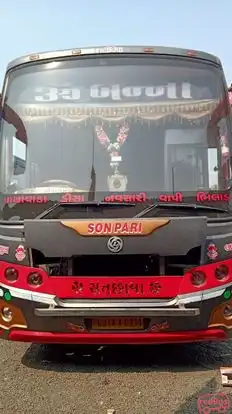 Om Banna Travels Bus-Front Image