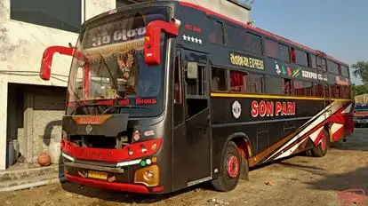 Om Banna Travels Bus-Side Image