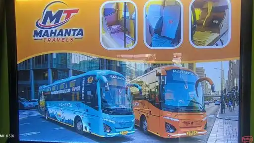 Mohanta Travels Bus-Front Image