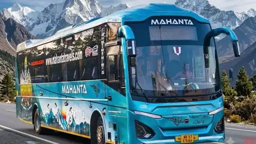 Mohanta Travels Bus-Front Image