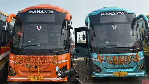 Mohanta Travels Bus-Front Image