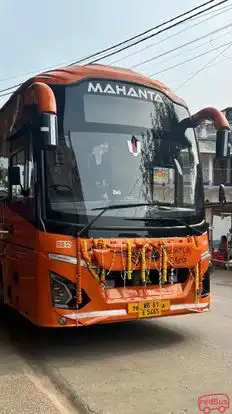 Mohanta Travels Bus-Front Image