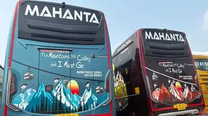 Mohanta Travels Bus-Front Image