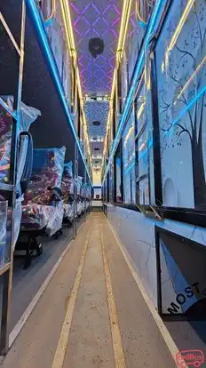 Morya travels Bus-Seats layout Image