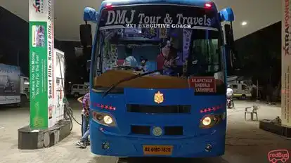 DMJ Tour & Travels Bus-Front Image