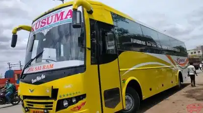 Kusuma Travels Bus-Front Image