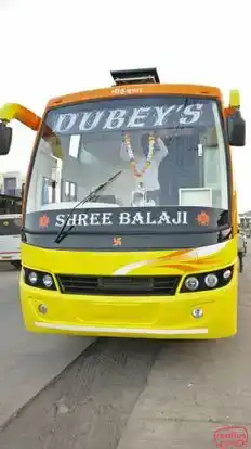 Dubey's Travels Bus-Front Image