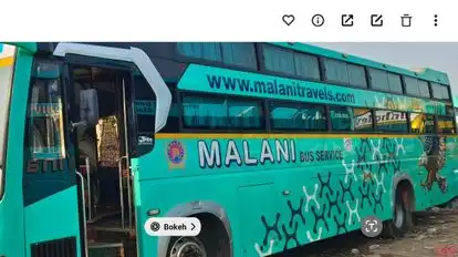 Malani Travels Bus-Side Image