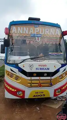 ANNAPURNA TOUR & TRAVELS Bus-Front Image