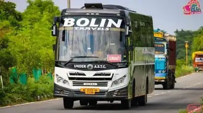 Bolin travels Bus-Front Image