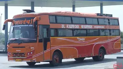 JAGDAMB TOURS AND TRAVELS Bus-Side Image